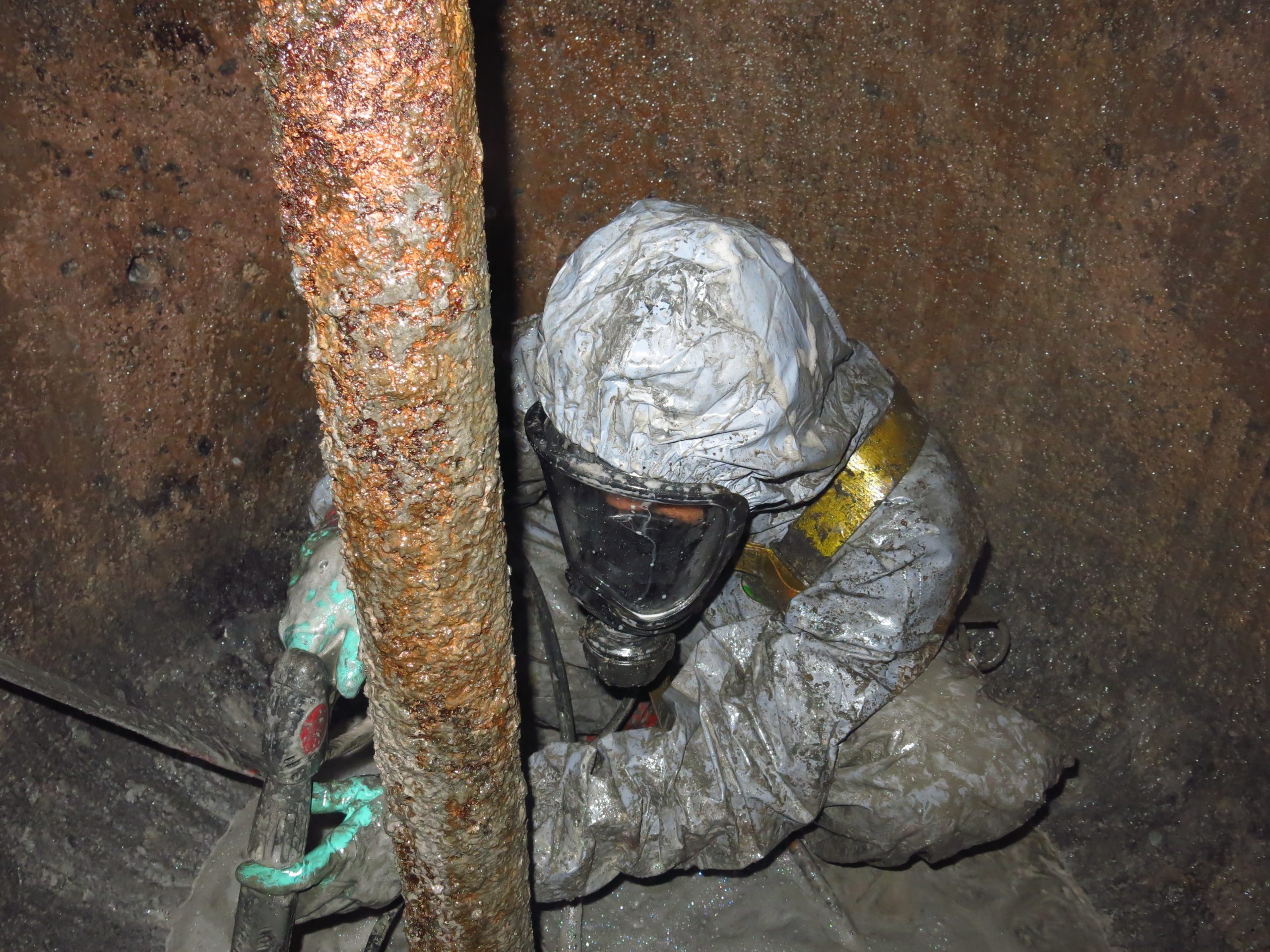 Confined space cleaning burton